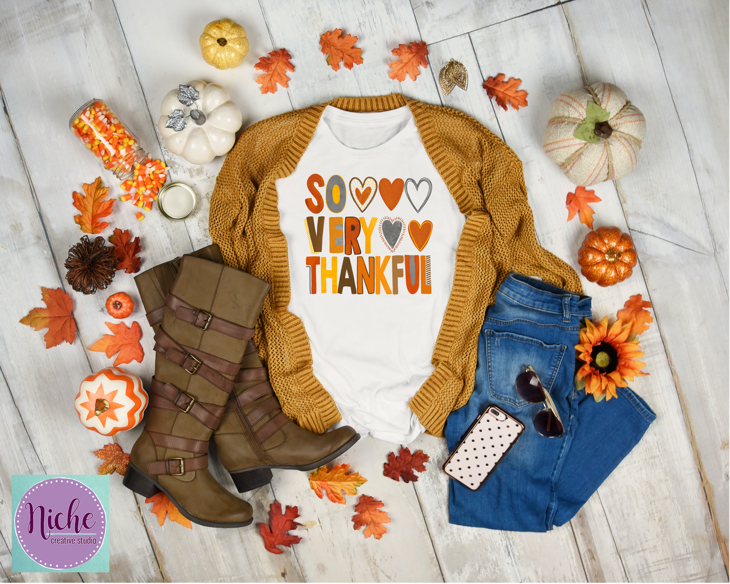 -THA846 So Very Thankful Decal