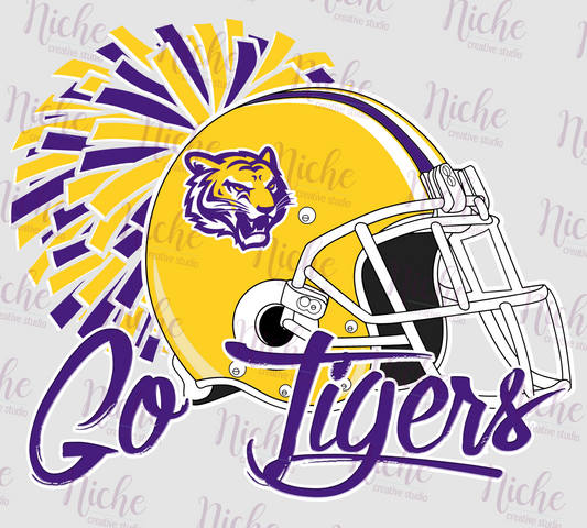 -TIG1924 Go Tigers Decal