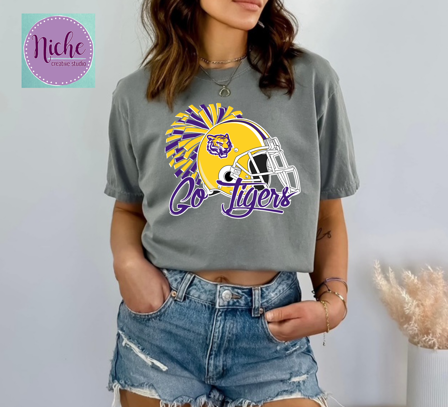 -TIG1924 Go Tigers Decal