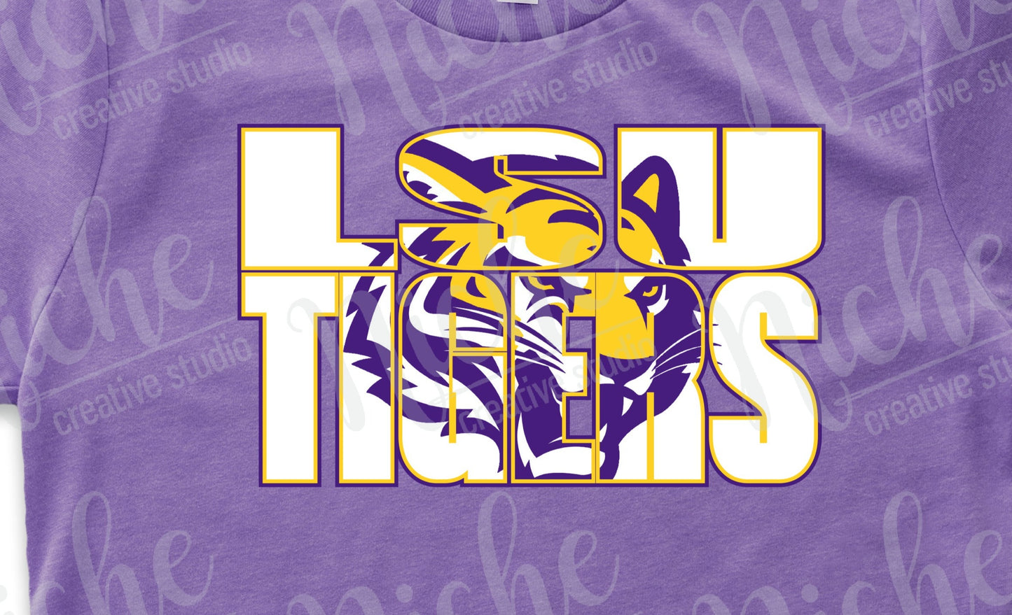 -TIG1928 Tigers Knock Out Decal – Niche Creative Studio