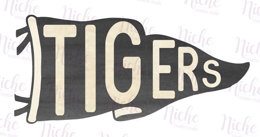 -TIG5109 Tigers Pennant Decal