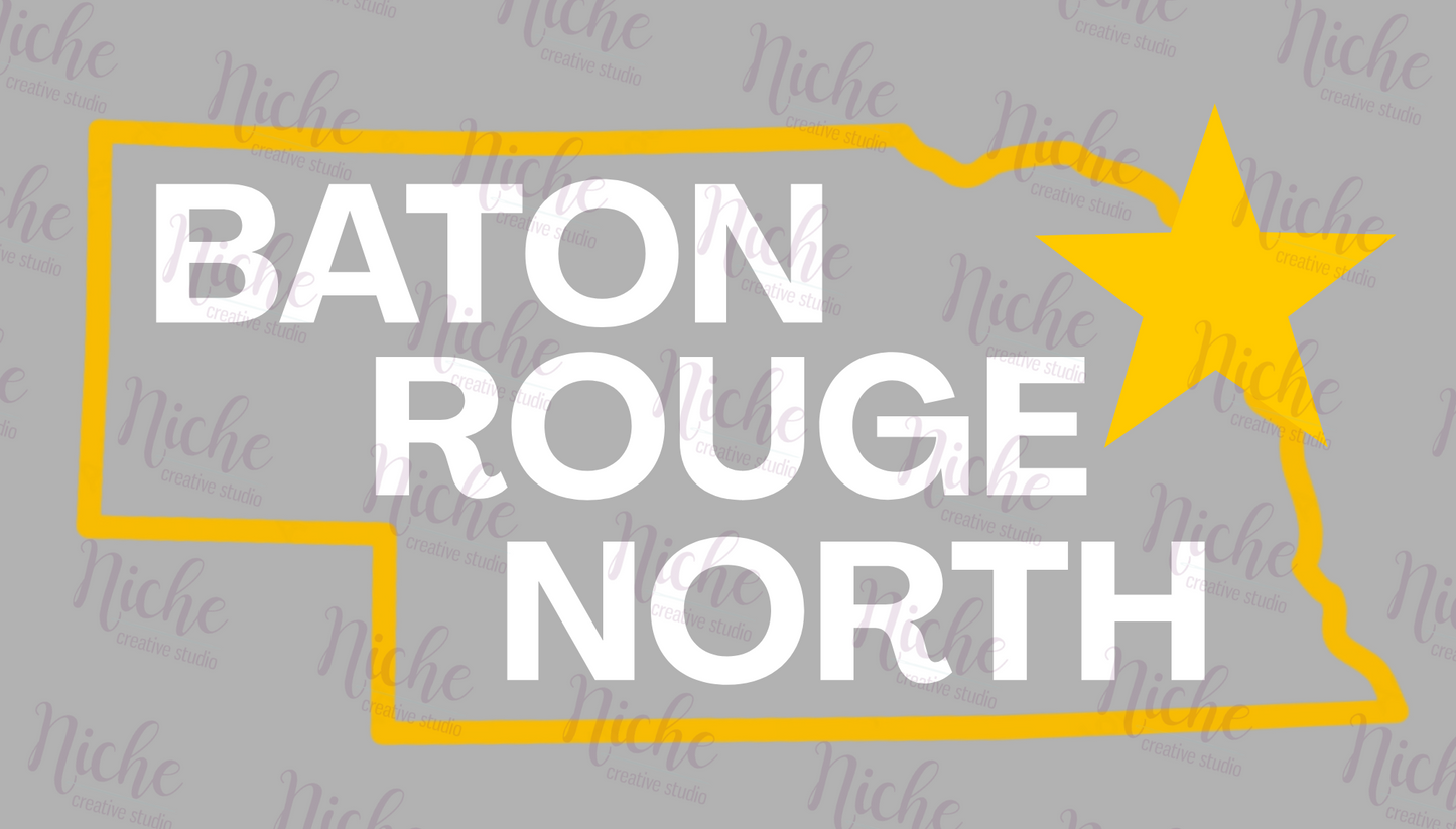 -TIG8257 Baton Rouge North Decal