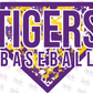 -TIG984 Tigers Baseball Decal