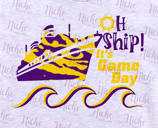 -TRA1522 Tigers Cruise Game Day Decal