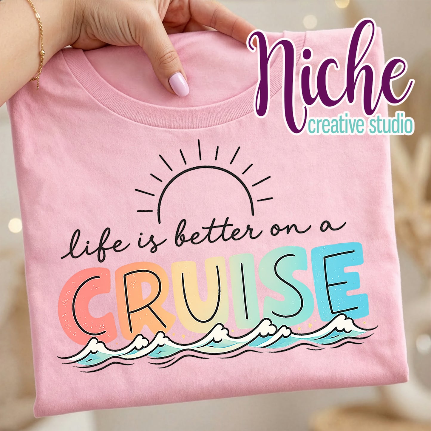 -TRA8001 Life is Better on a Cruise Decal