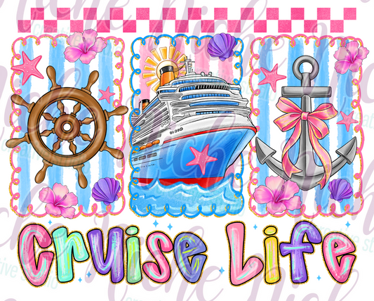 -TRA8002 Cruise Life Decal