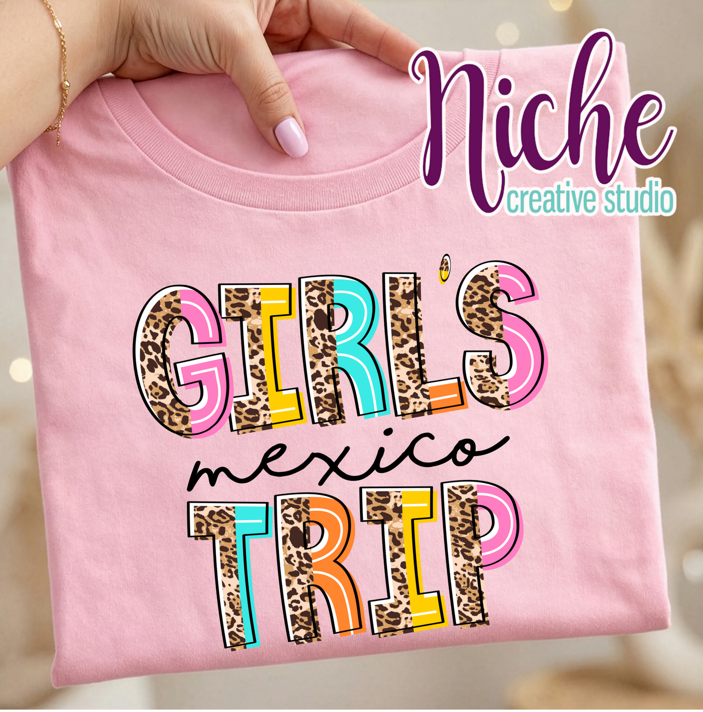 -TRA8004 Girls Trip Mexico Decal