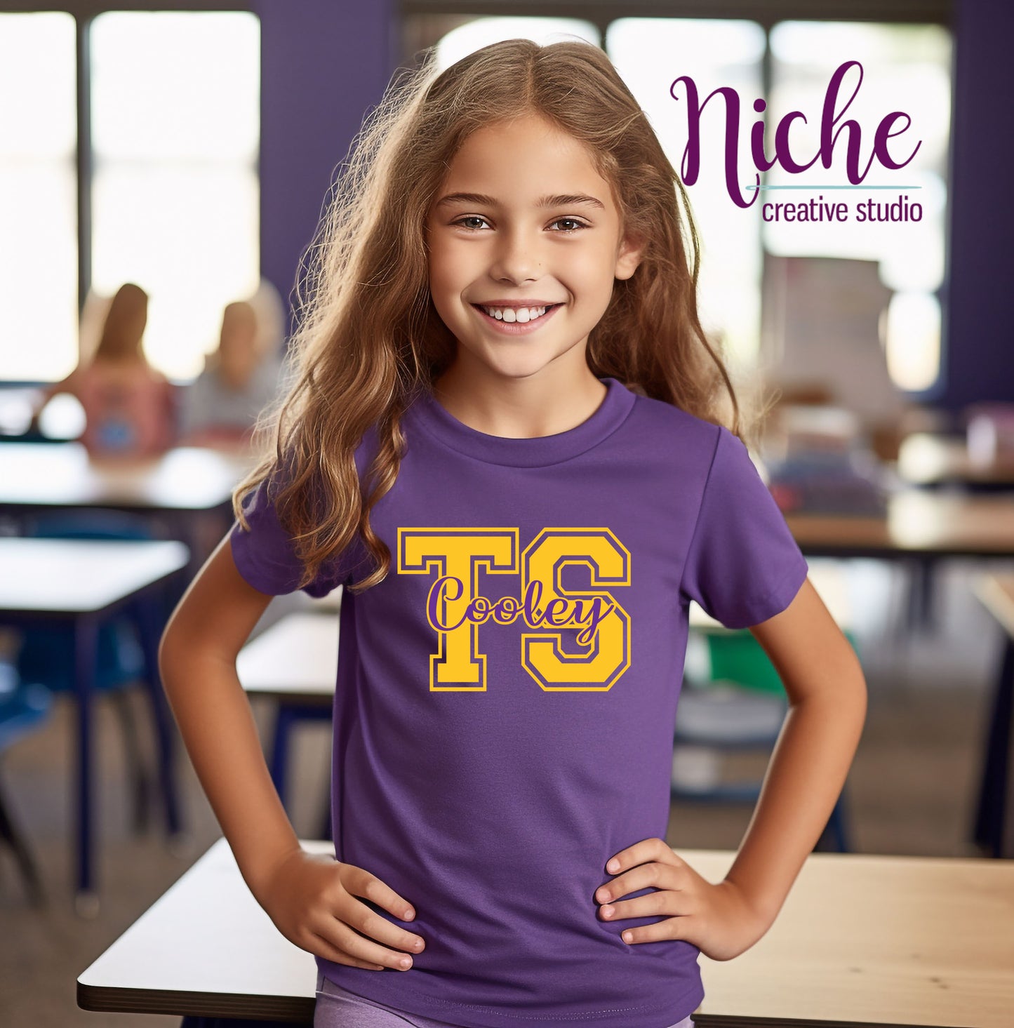 -TSC3029 TS Cooley Letterman Decal