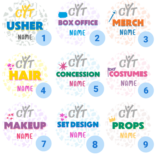 CYT - Volunteer Buttons