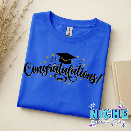 - GRA093 Congratulations Graduates Decal