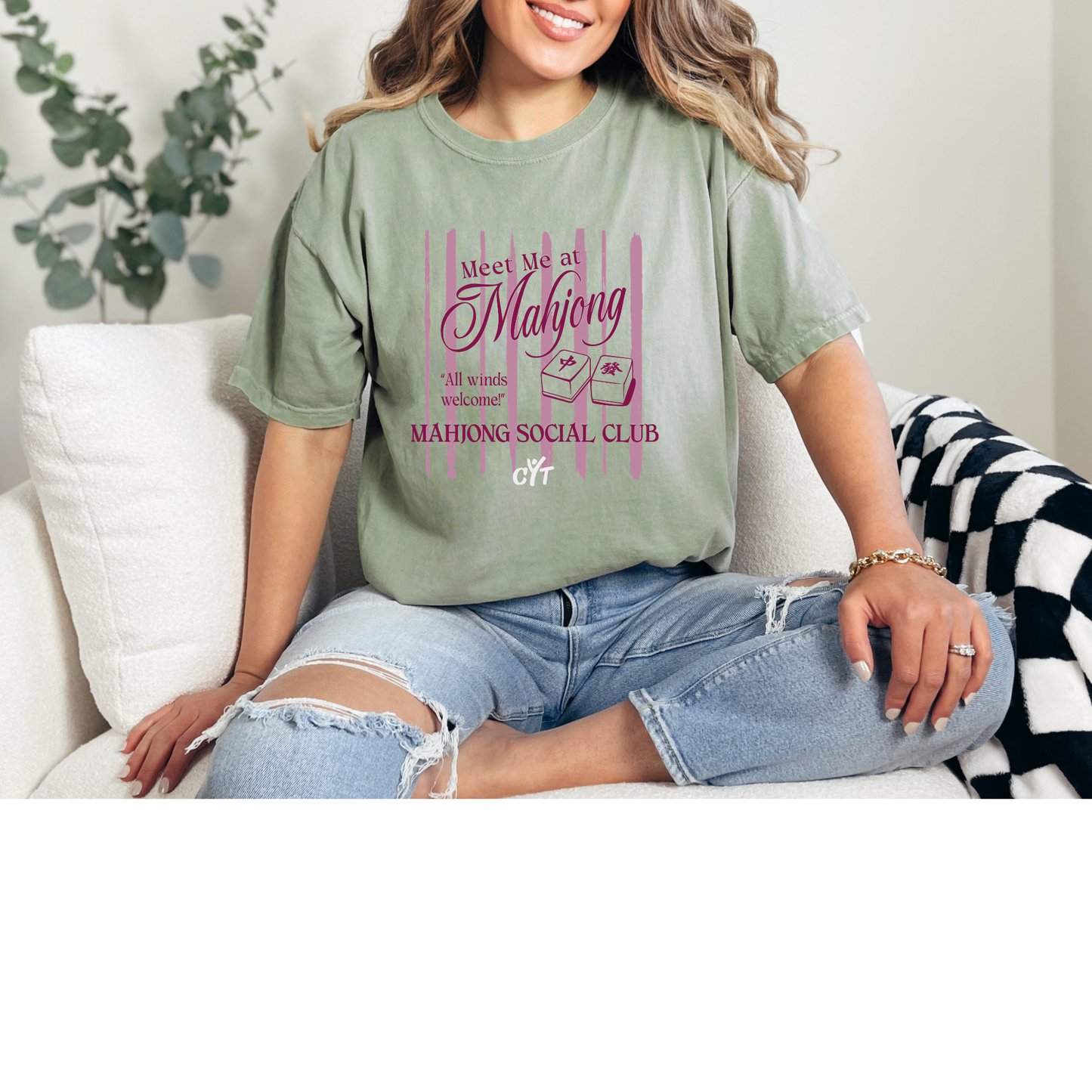 CYT Mahjong Comfort Color Shirts