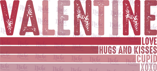 -VAL1437 Valentine Stacked Decal