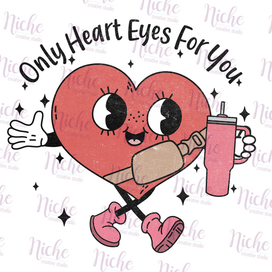 -VAL1440 Only Heart Eyes for You Decal