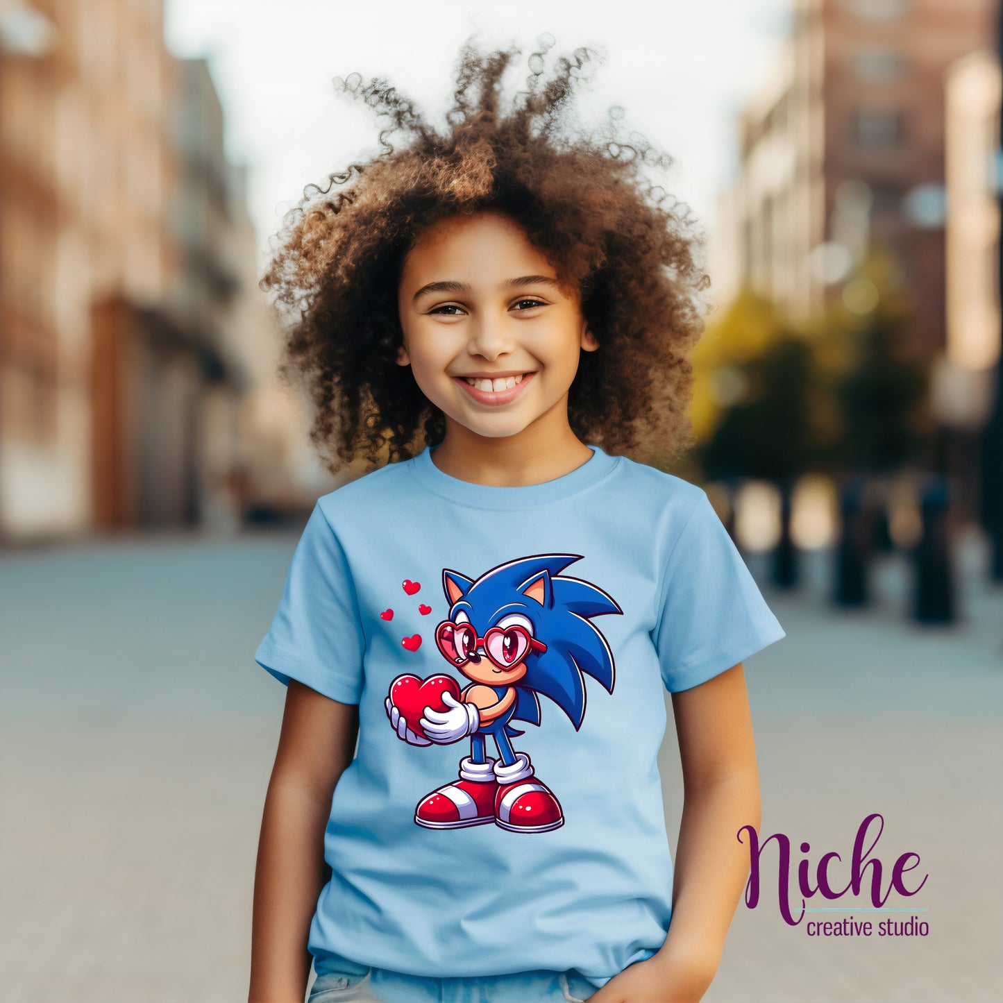 -VAL3033 Sonic Valentine Decal