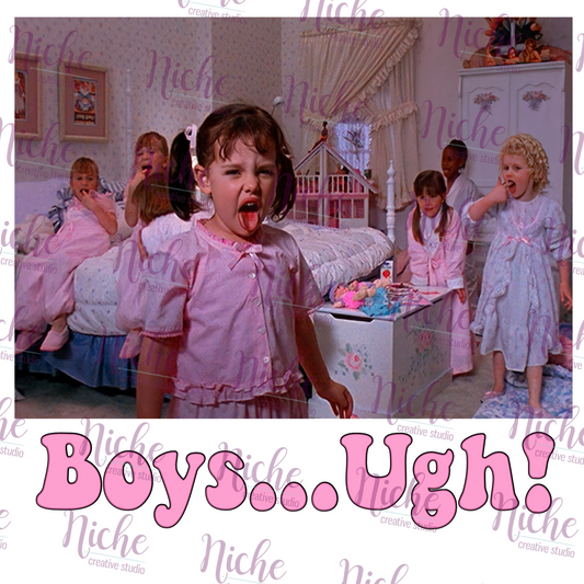 -VAL5662 Boys Ugh Decal