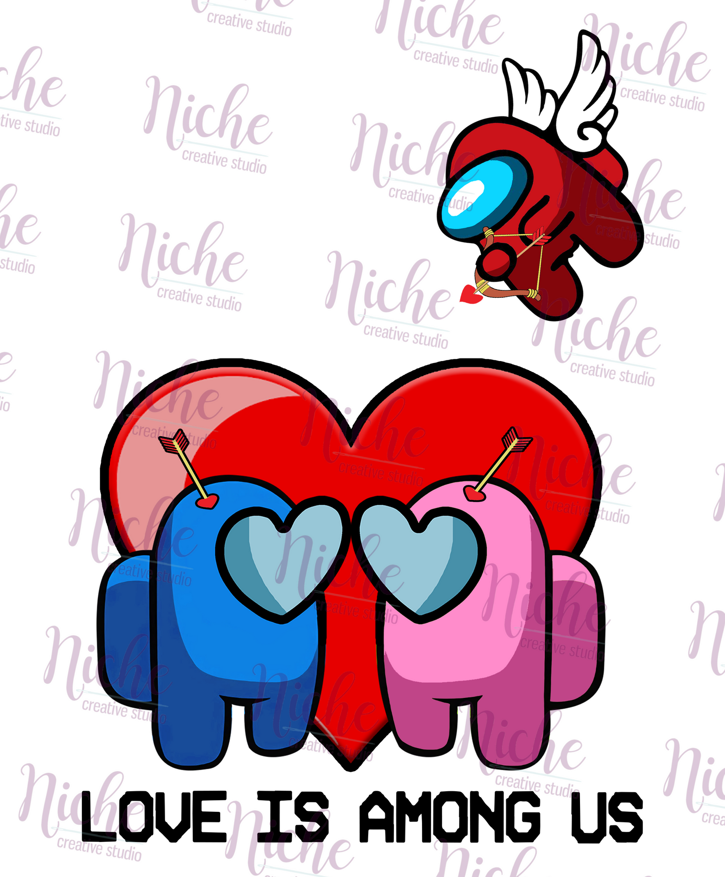 -VAL5669 Love is Among Us Decal