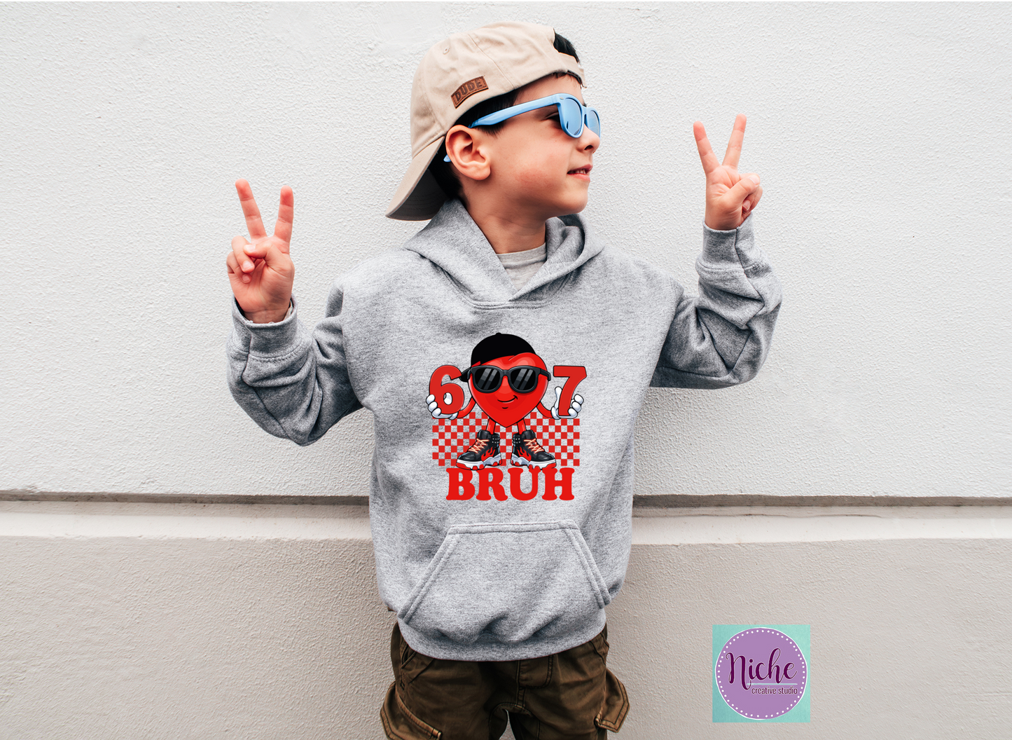 -VAL8406 67 Bruh Decal