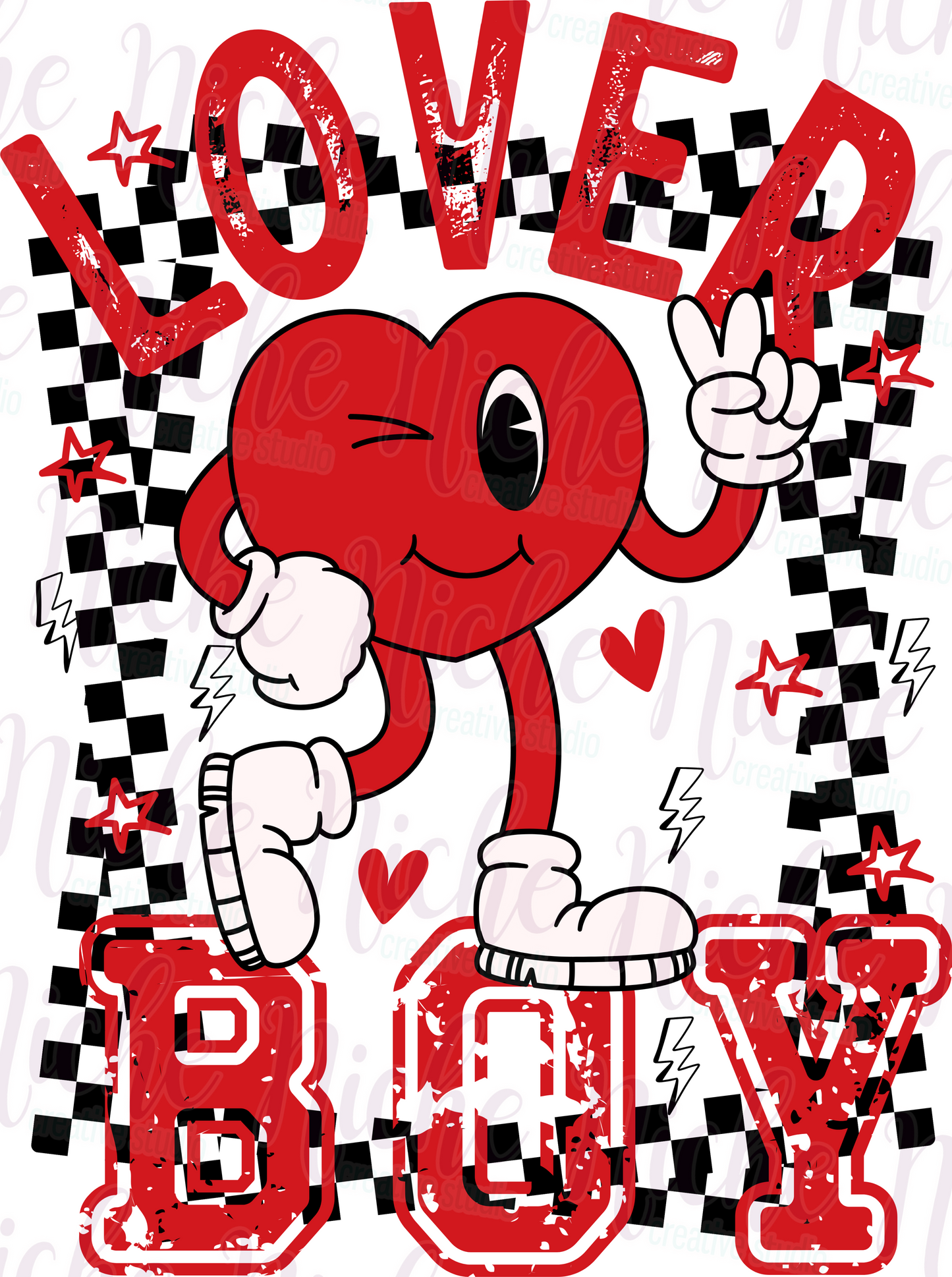 -VAL8409 Lover Boy Decal
