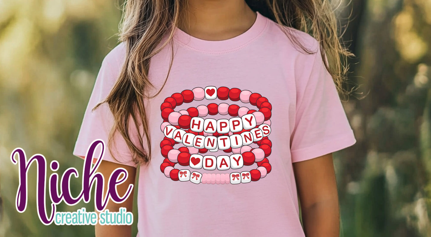 -VAL8410 Valentines Bracelet Decal