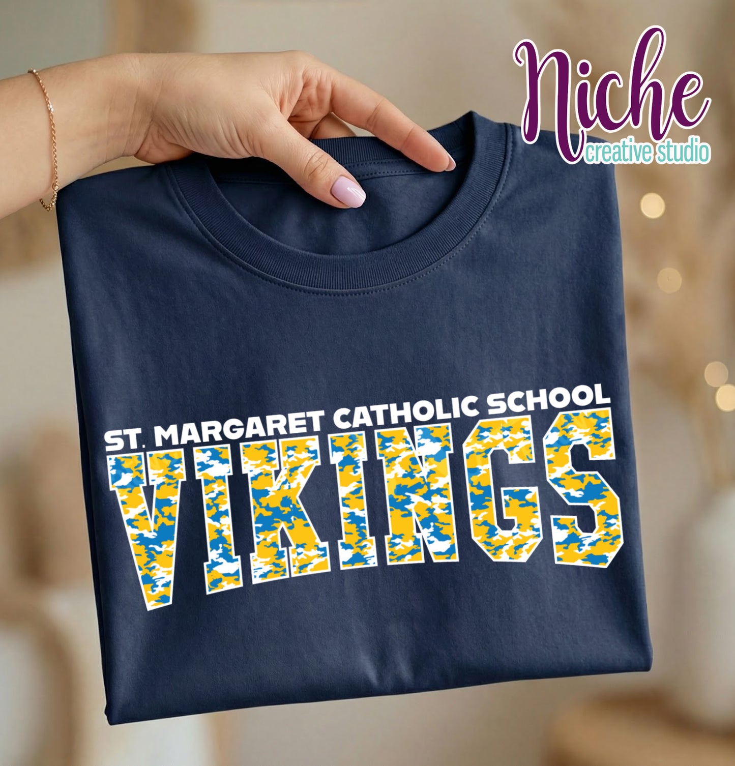 -STM8002 Vikings Camo Decal