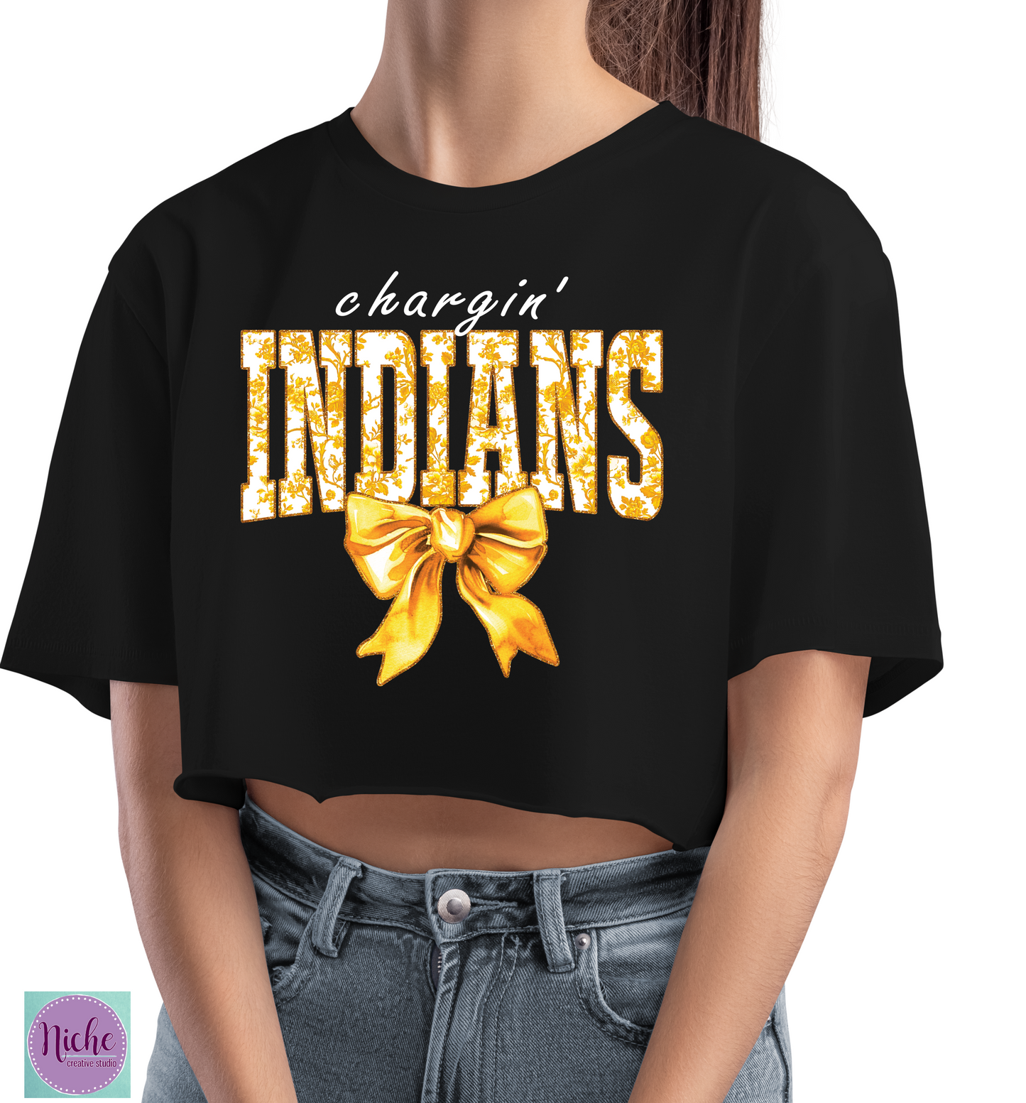 -WAS8255 Chargin Indians Decal