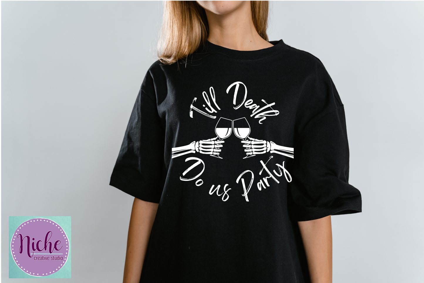 -WED3031 Till Death do us Party Decal