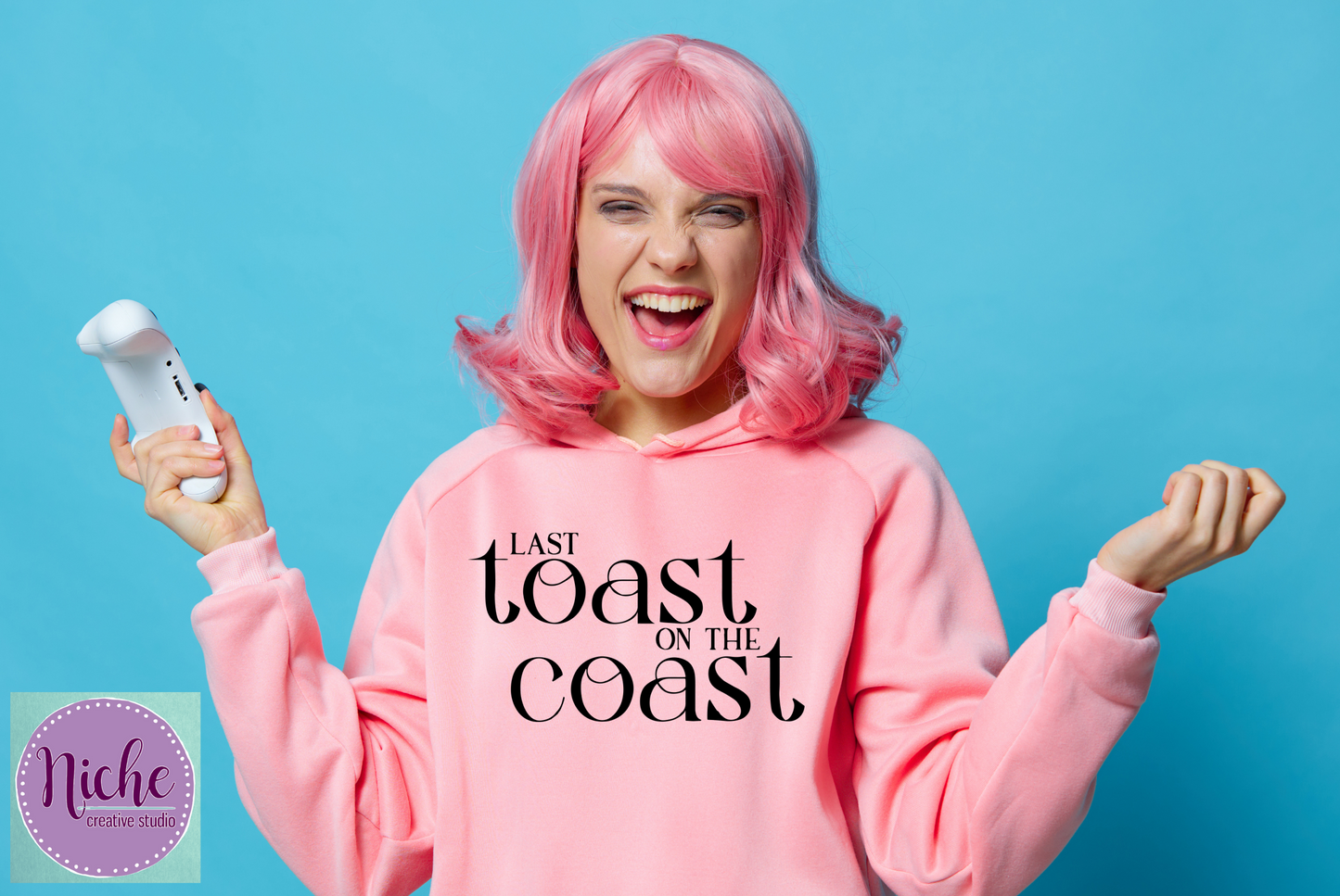 -WED3033 Last Toast on the Coast Decal