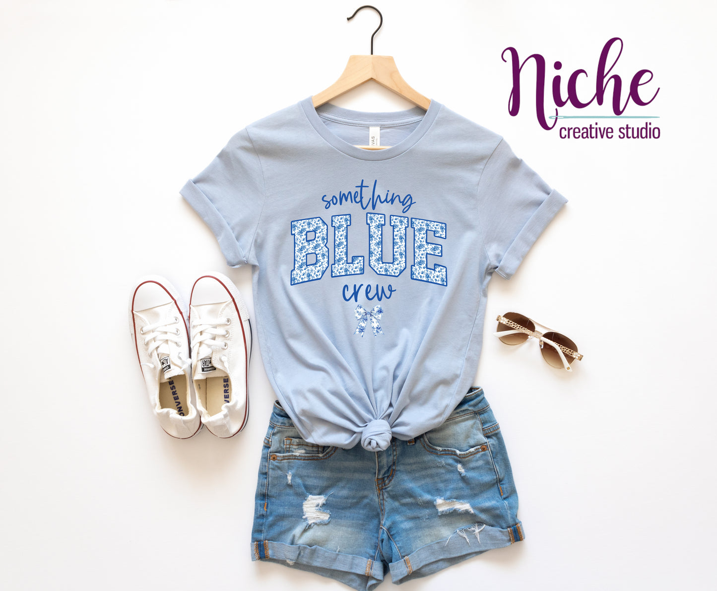 -WED8246 Something Blue Decal