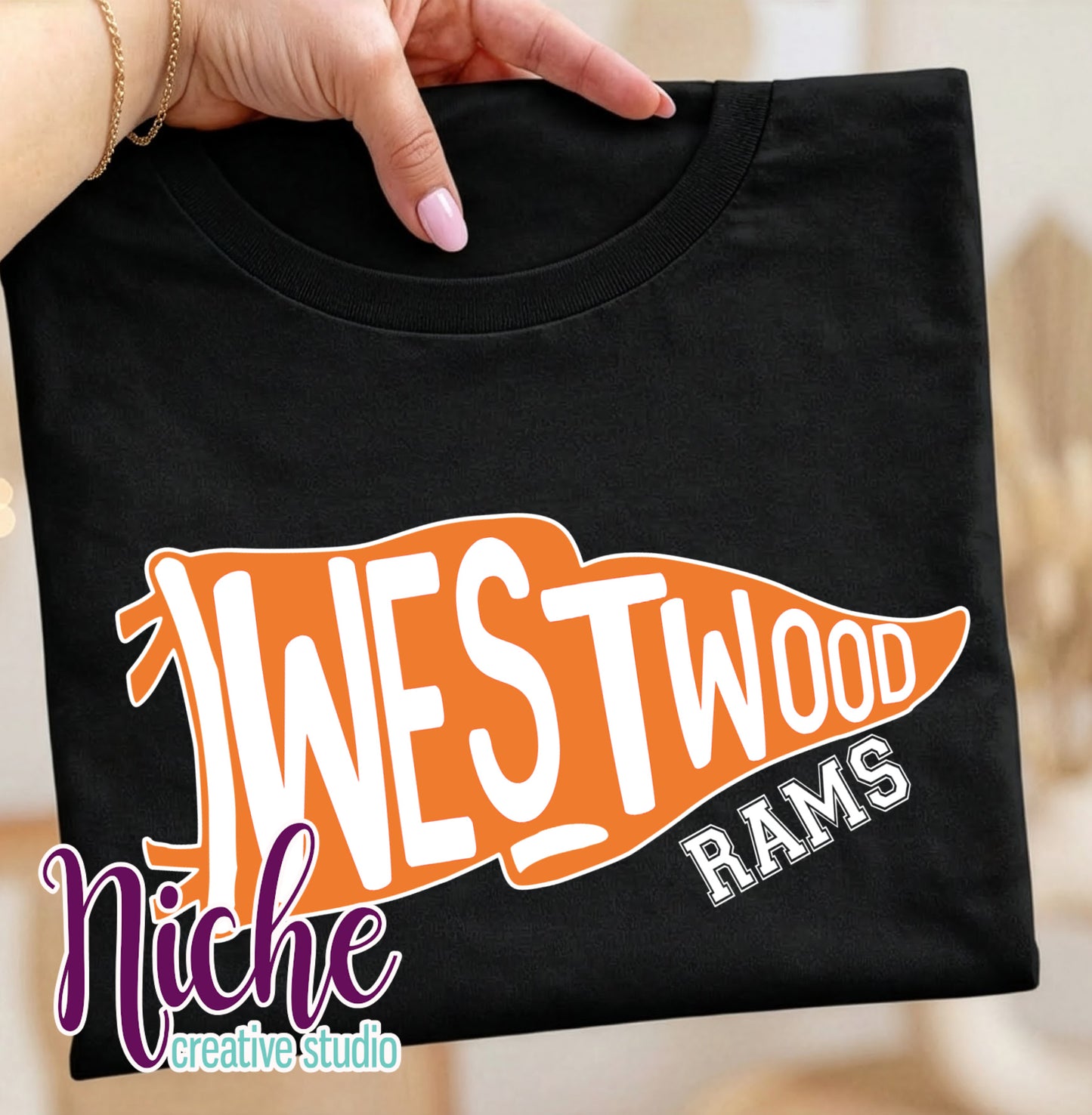 -WES4501 Westwood Pennant Decal