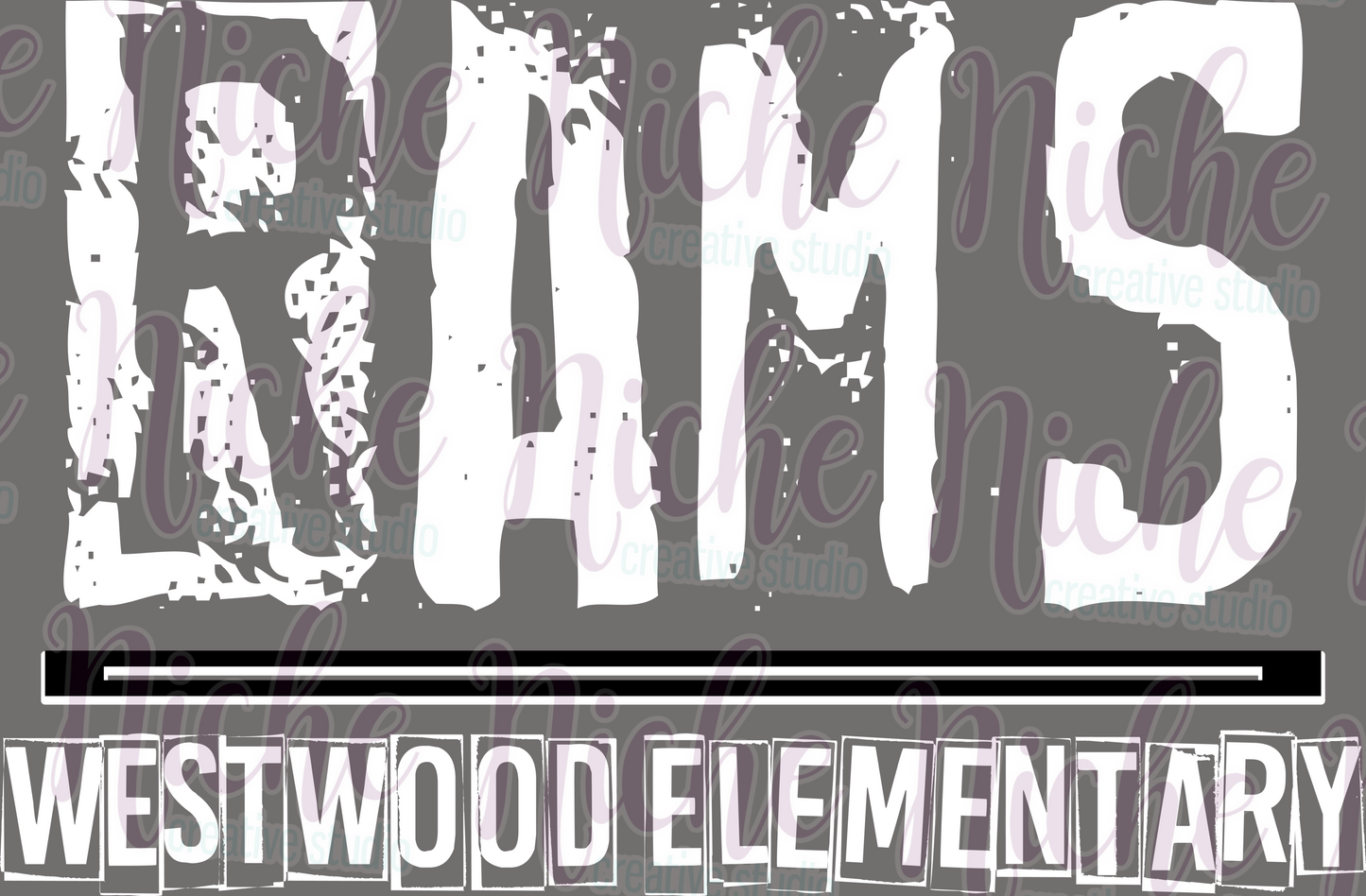 -WES4502 Rams Burn Book Decal