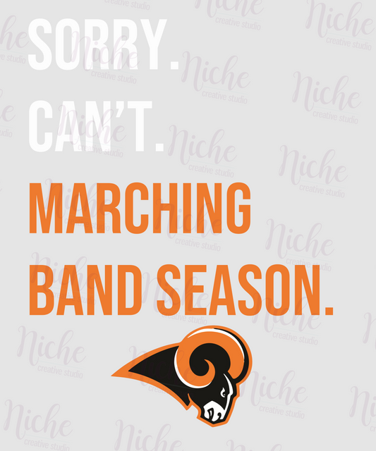 -WES5032 Marching Season Decal