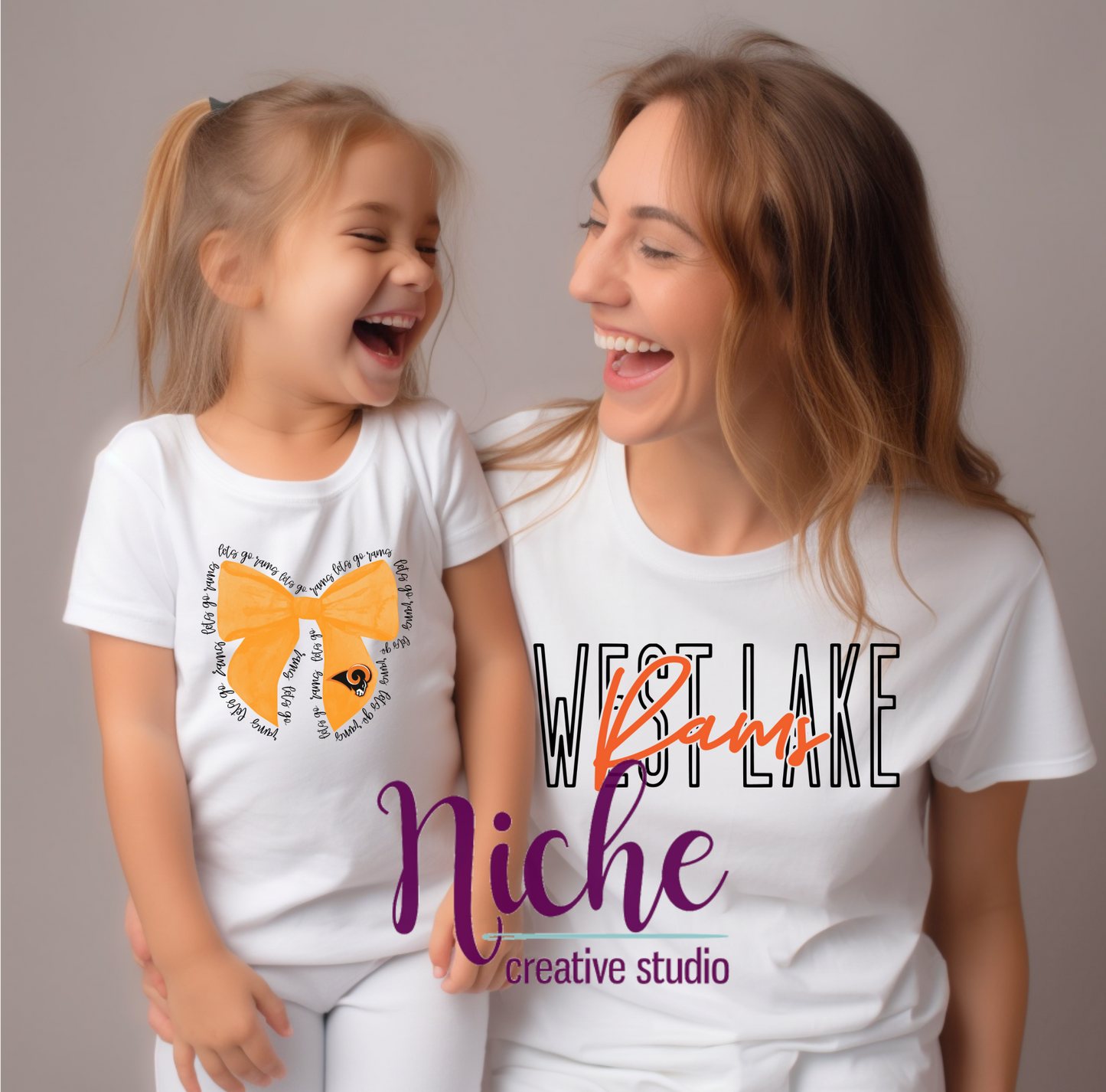 -WES5208 Rams Bow Decal