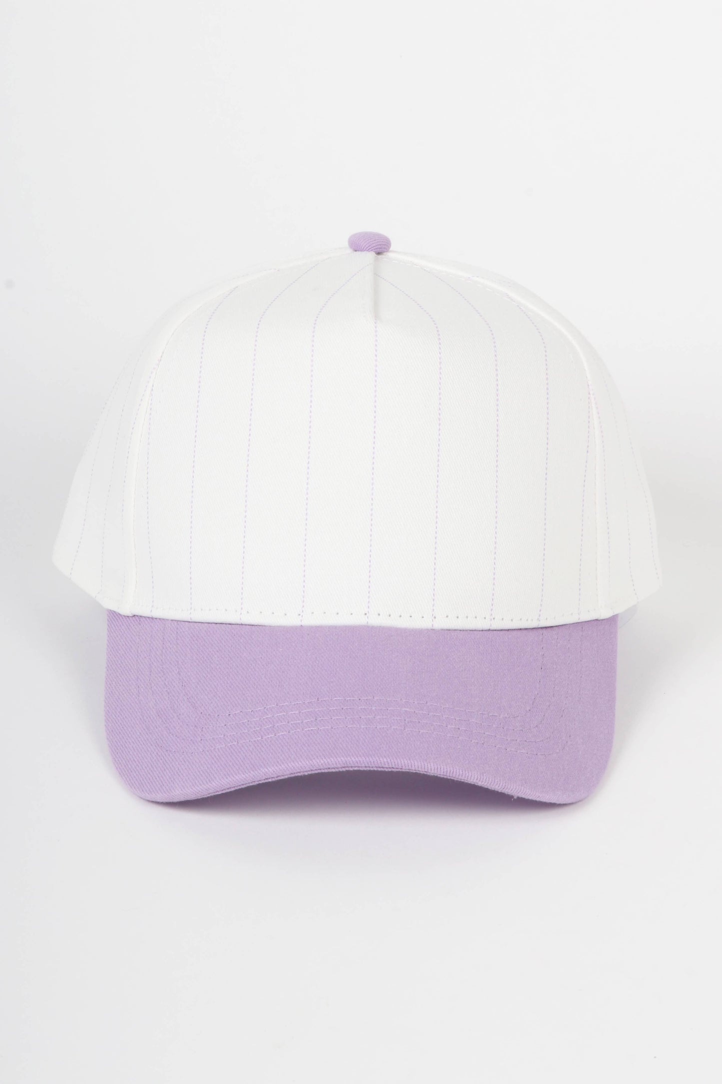Custom Pinstripe Baseball Cap