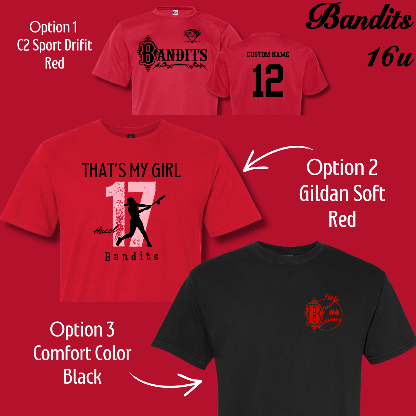 # Lake Charles Softball Little League 16U -  Bandits