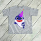 -KID2033 Birthday Shark Decal