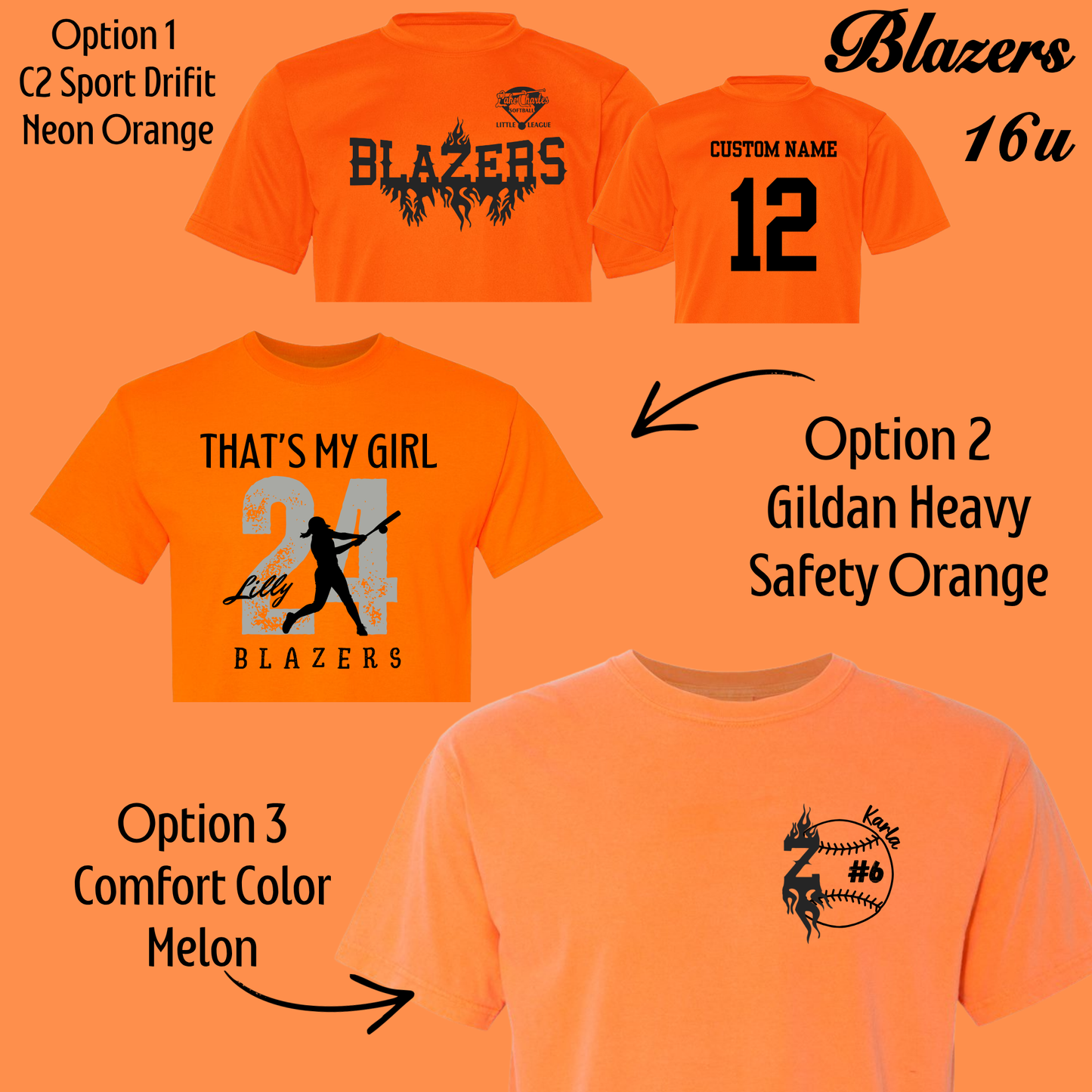 # Lake Charles Softball Little League 16U -  Blazers