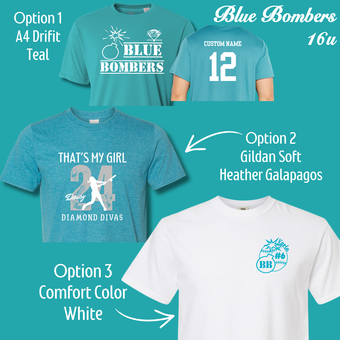 # Lake Charles Softball Little League 16U -  Bombers