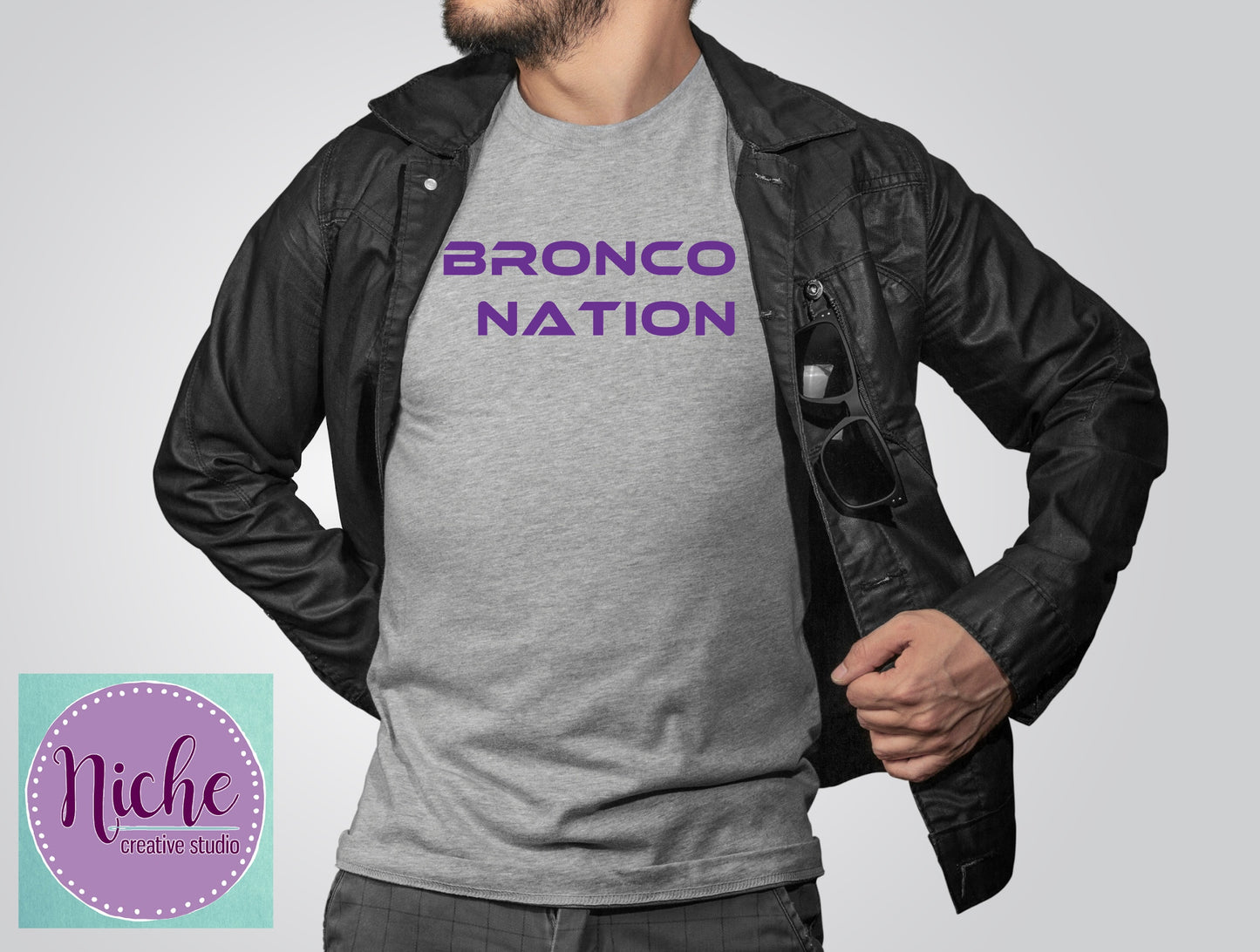 -BRO8460 Bronco Nation Decal