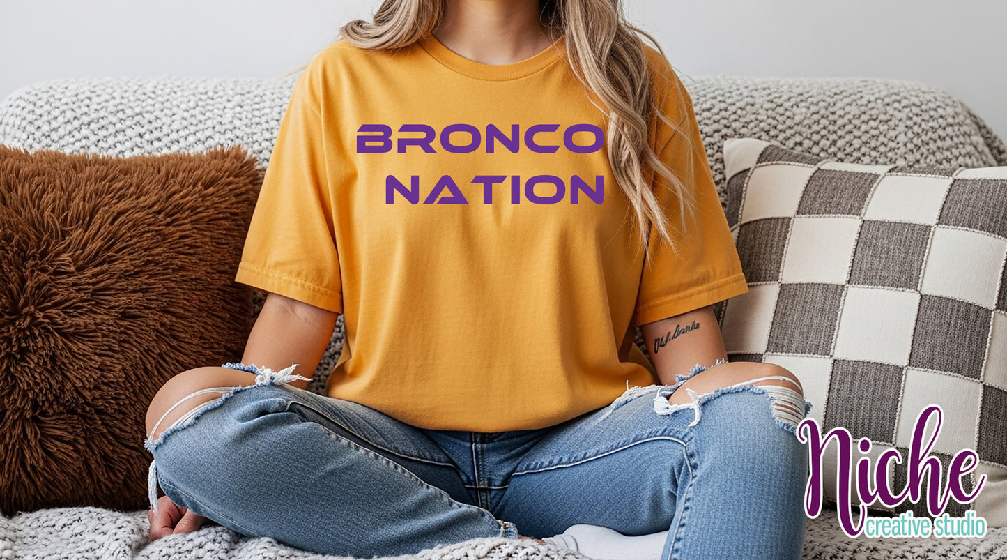 -BRO8460 Bronco Nation Decal