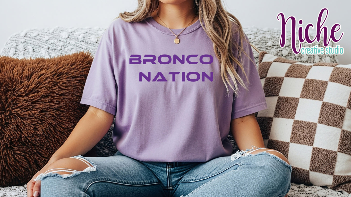 -BRO8460 Bronco Nation Decal