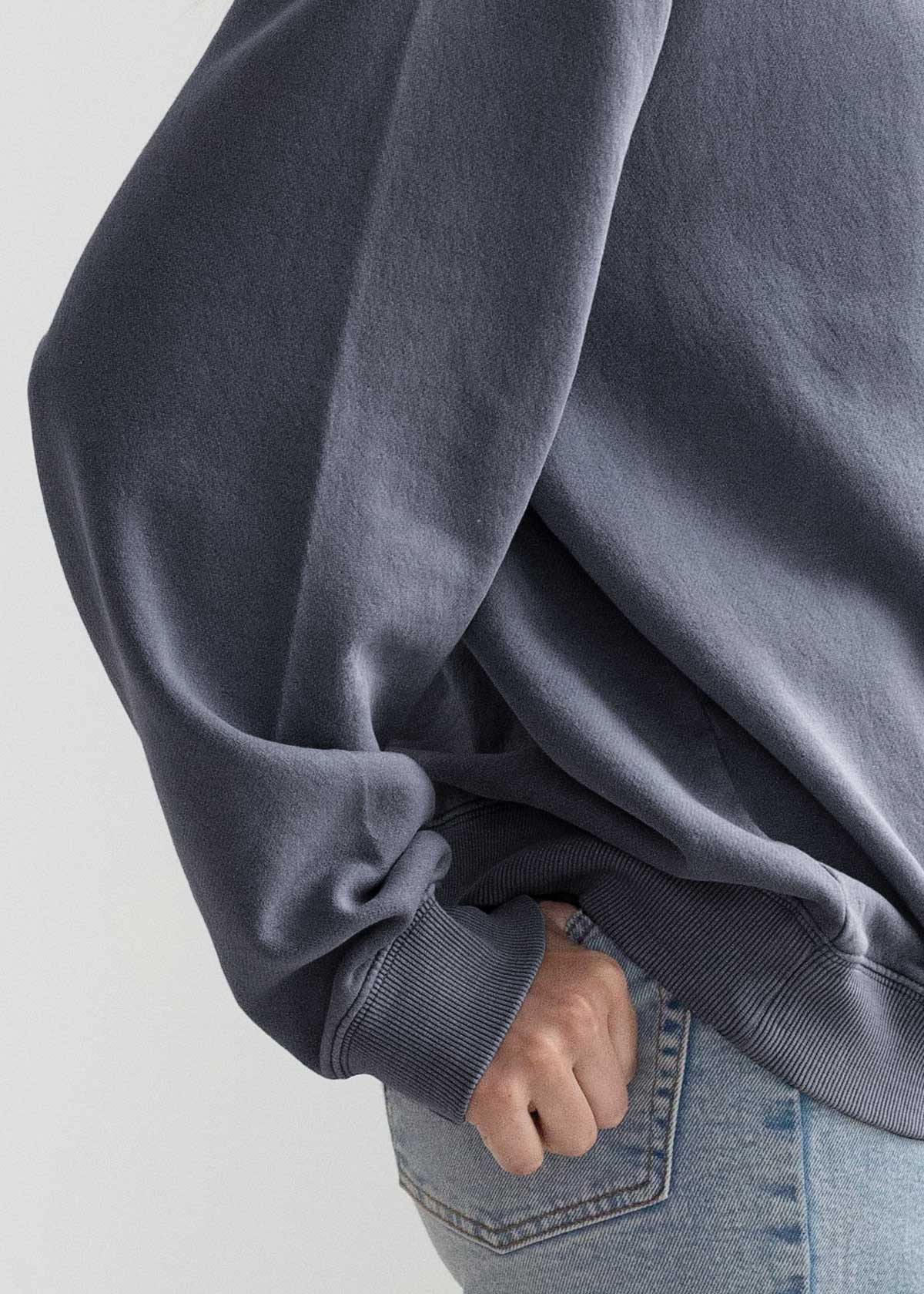 Mock-Neck Nantucket Sweatshirt