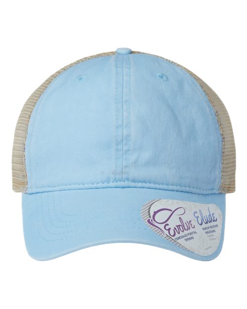 Women's Washed Mesh-Back Cap - TESS