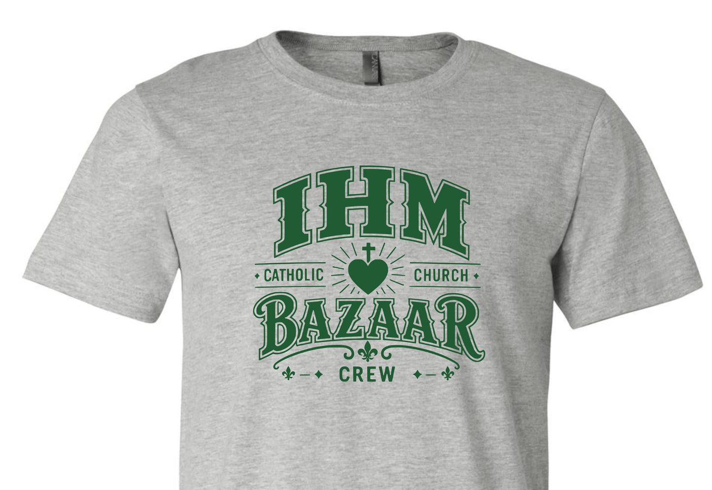 IHM Catholic Church Bazaar crew Shirt