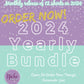 PRE-ORDER: Yearly Bundle 2024 (Shirt of the Month)