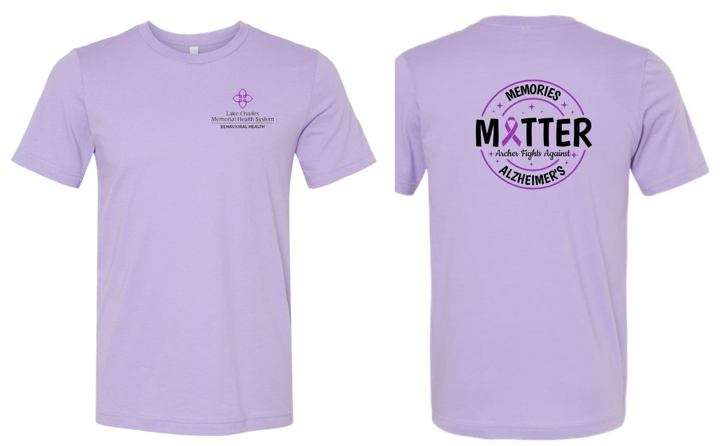 Lake Charles Memorial Alzheimer's Shirt