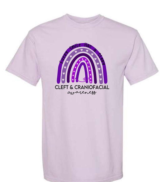 # Cleft and Crainiofacial Awareness Fundraiser Shirt