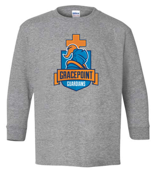 # Gracepoint Christian Academy Gildan Long Sleeve T-Shirts - GRAY