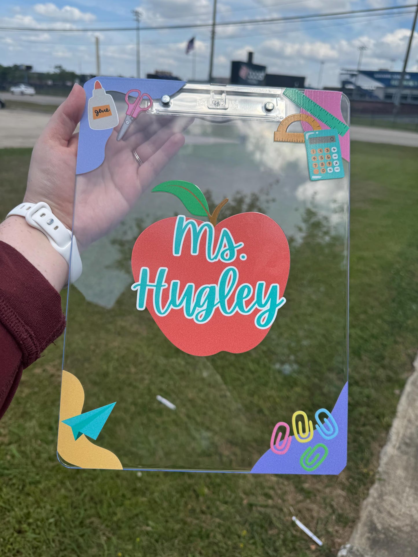 Teacher Clipboard and Eraser Combo