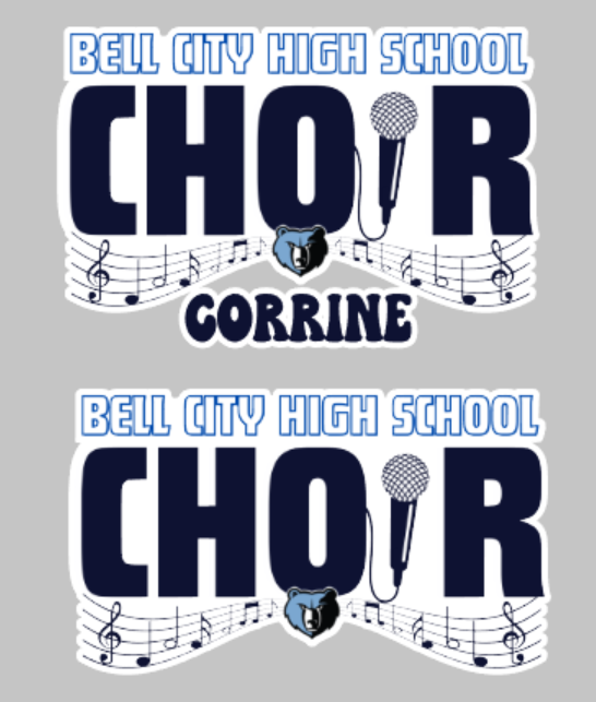 Bell City Choir Car Decal