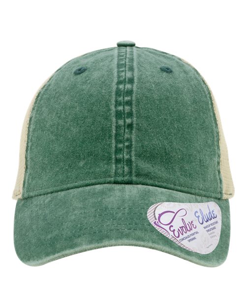 Women's Washed Mesh-Back Cap - TESS